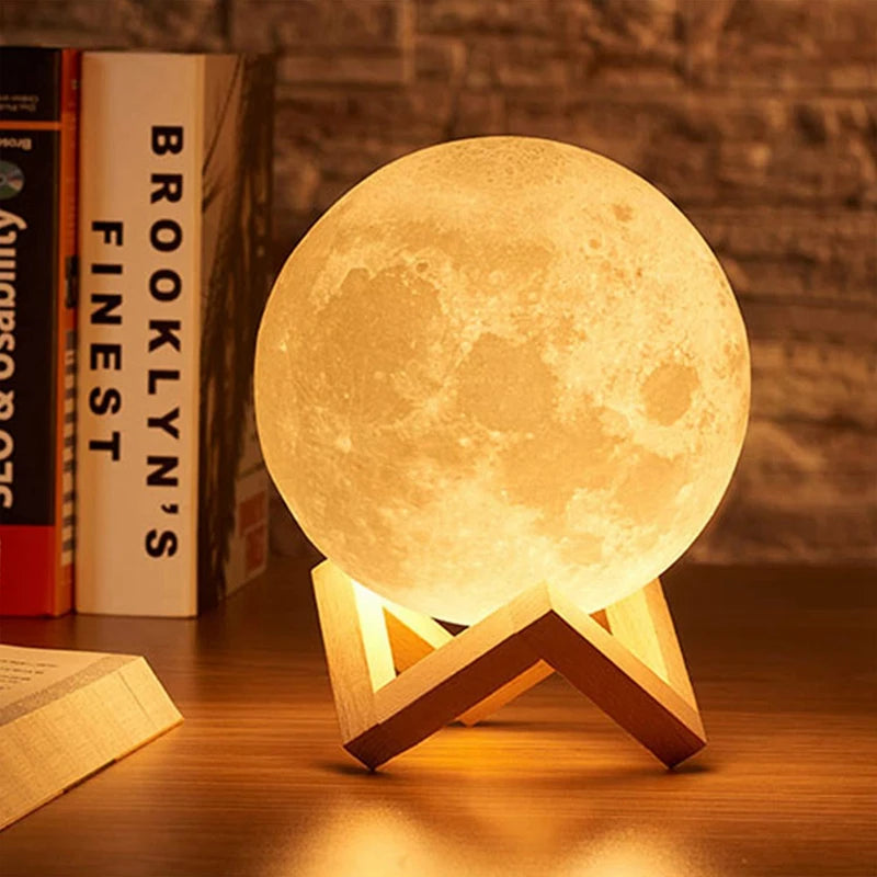 LED Moon & Galaxy Night Light