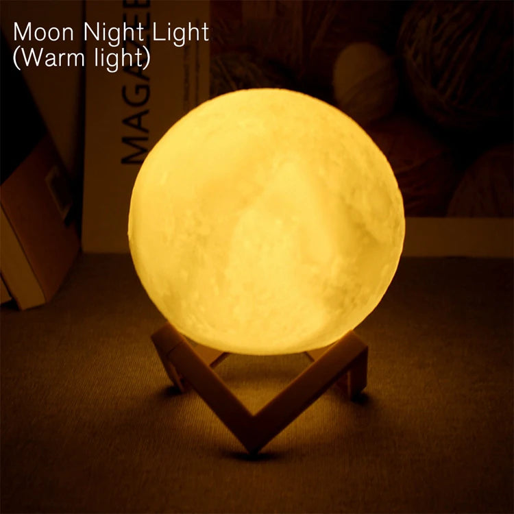 LED Moon & Galaxy Night Light